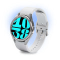 AI Smart Watch with HD Display, Stainless Steel Design & Bluetooth Calling